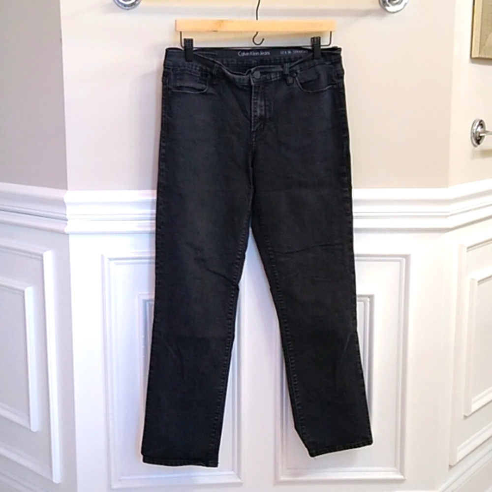 Maxi Jeans heavy weight jeggings super stretch jeans - black distressed hip look